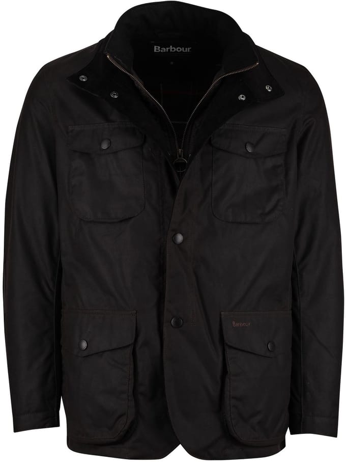 BARBOUR Ogston Wax Jacket Jassen Heren - Winterjas - Bruin - Maat XL