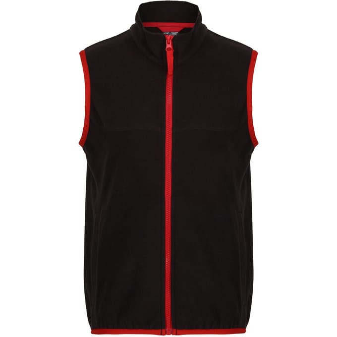 Regatta Microfleece Bodywarmer voor kinderen/Kinderen (Zwart)