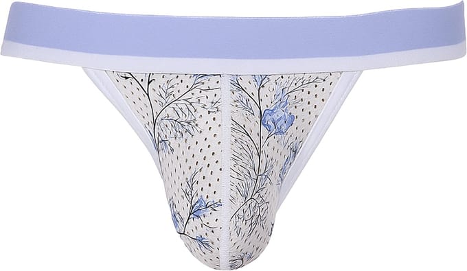 CODE 22 Sport Mesh Bay Jockstrap Powder Blue - MAAT XL - Heren Ondergoed - Jockstrap voor Man - Mannen Jock