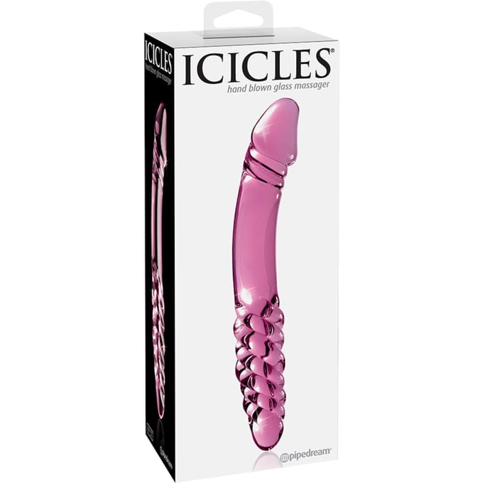 Pipedream Icicles glazendildo Icicles No. 57 roze - 9 inch