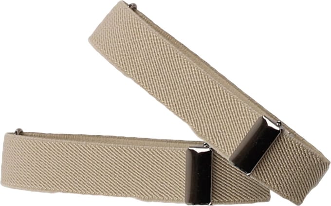 Sorprese - Mouwophouders - Elastisch - Per Paar - 2 Stuks - Mouwophouders Dames Heren - Khaki