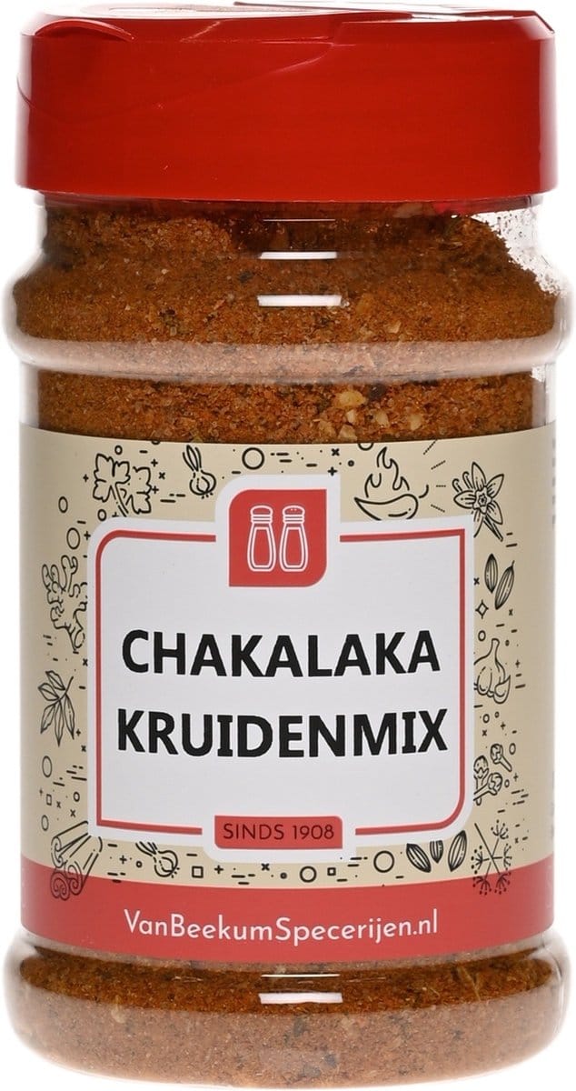Van Beekum Specerijen - Chakalaka Kruidenmix - Strooibus 190 Gram