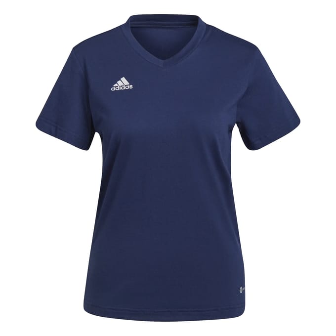 adidas Performance Entrada 22 T-shirt - Dames - Blauw - M
