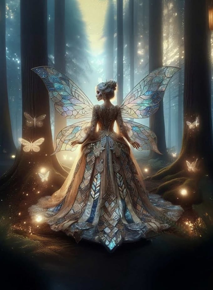 Enchanted Glow - Mint by Michelle decoupage papier - A1