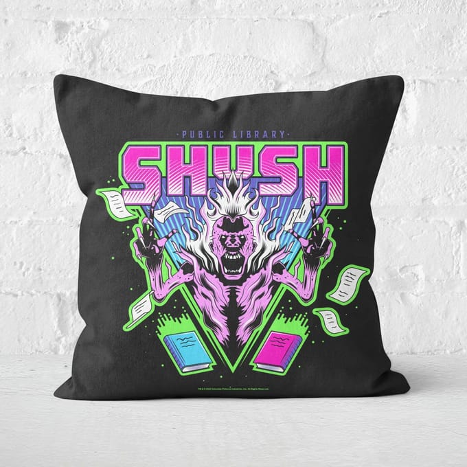 Ghostbusters 80's Neo Square Kussen - 50x50cm - Soft Touch