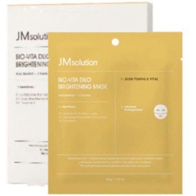 JMsolution Bio Mask Pack Set Maskerbladen Hydraterend Verhelderend Verstevigend Gezichtsmasker Vier Bladen Hyal Waterfull