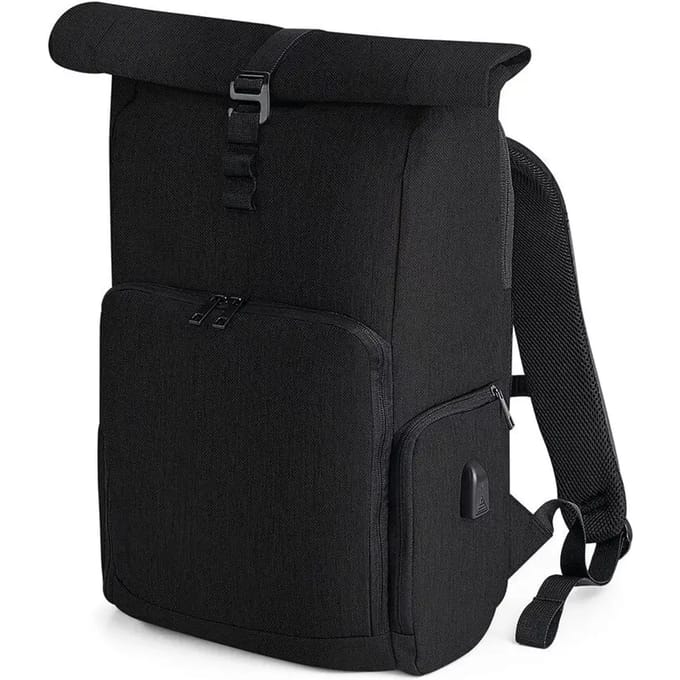 Rugzak met oprolbare flap Quadra