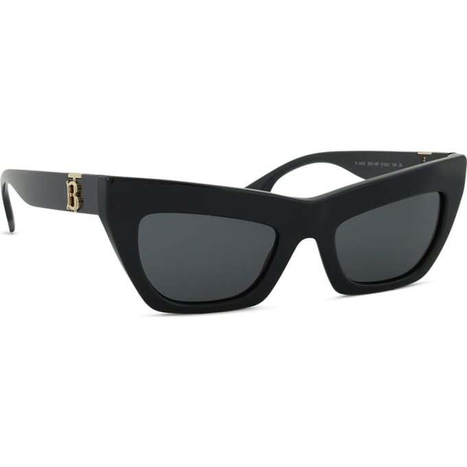 Burberry BE4405 300187 zwart donkergrijs zonnebril