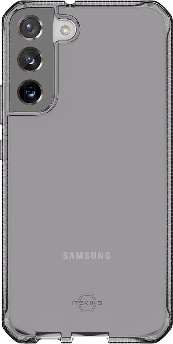 ITSKINS Spectrum Clear Samsung Galaxy S22 Plus Hoesje Zwart