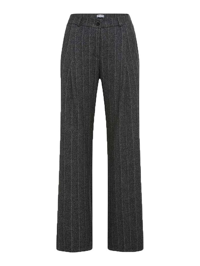 Stoffen broek met achterzakken, model 'Peggy'