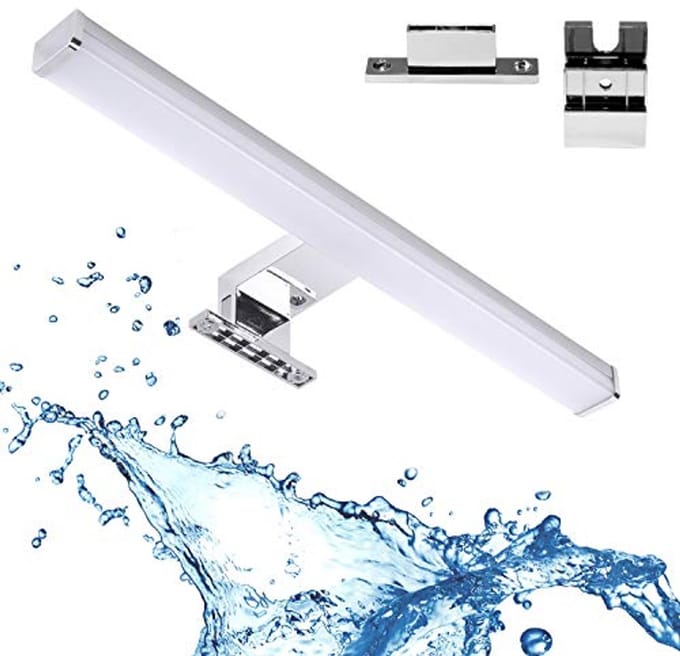 LED Spiegellamp 40cm - Waterdichte Badkamerlamp met Neutraal Wit Licht