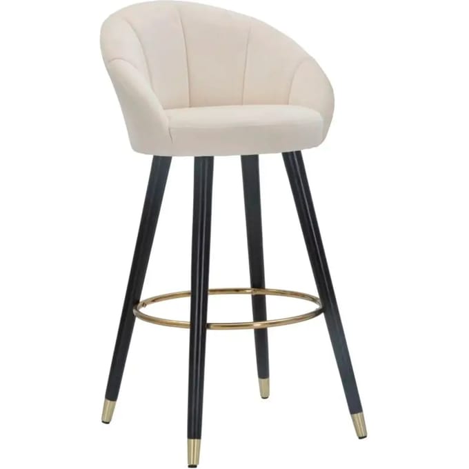 Barkruk Prague Crema 55×56×104 cm