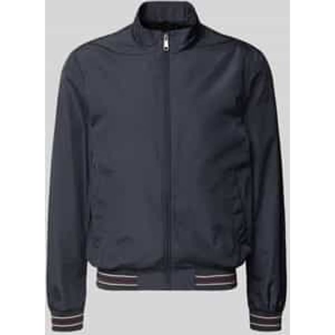 Blouson met opstaande kraag en ritssluiting