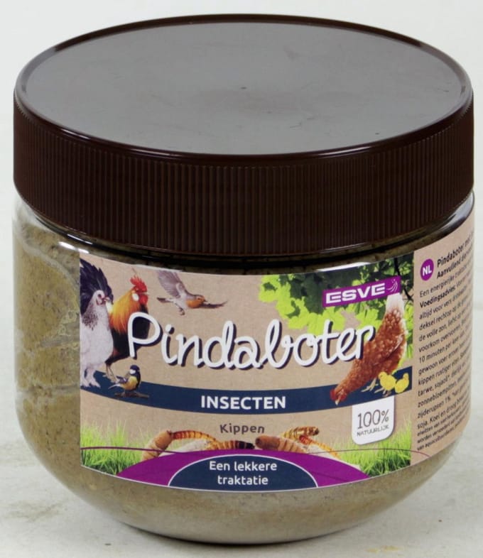 Esve Kippen Pindakaas 300 g - Kippenvoer - Insecten