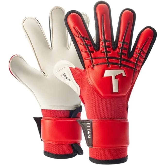 T1TAN Red Beast Junior 3.0 Keepershandschoenen kinderen - Maat 4