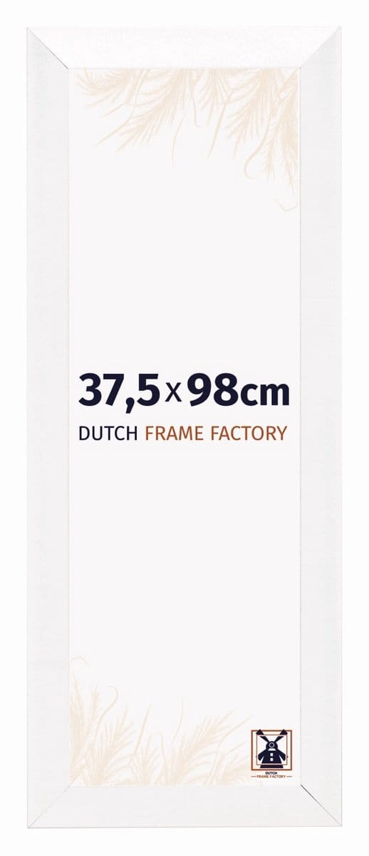 Fotolijst 37,5x98 cm - MDF - Wit Hoogglans - Praag