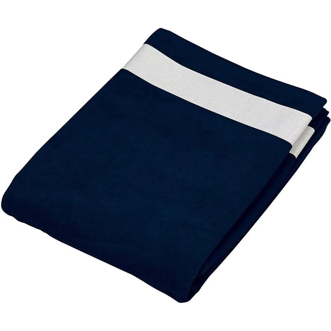 SportBad Unisex One Size Kariban Navy / White 100% Katoen