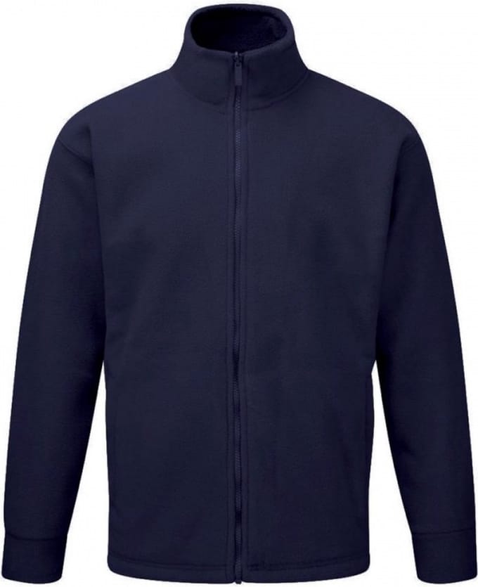 Navy Blauw Dick kwaliteit Fleece Vest gewicht 300 g/m² Maat M