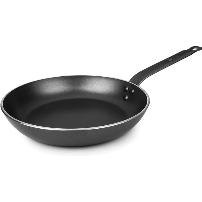 Robuuste aluminium koekenpan met antiaanbaklaag Lacor 20 cm