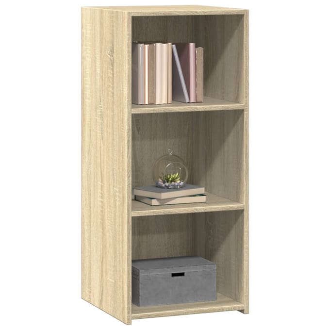 vidaXL - Dressoir - 40x41x93 - cm - bewerkt - hout - sonoma - eikenkleurig