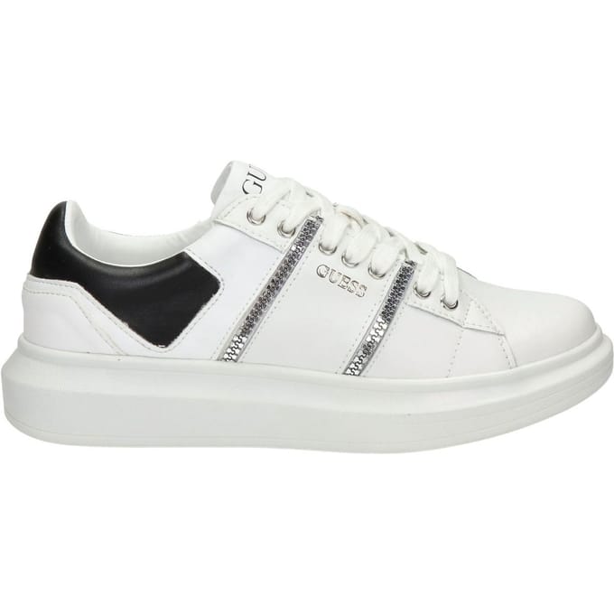 GUESS - Maat 40 - Salerno II Heren Sneakers - Wit