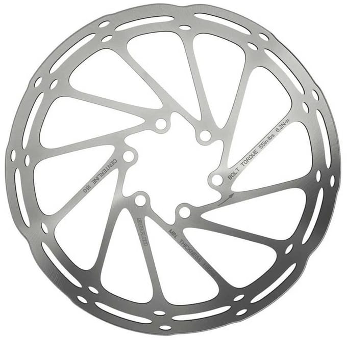 Sram Centerline 6b Remschijf Zilver 203 mm