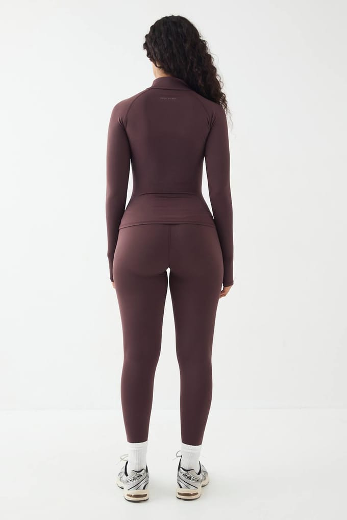Dames DSGN Studio Tall Ultra Sculpt Hoge Taille Legging | Chocolate | Maat: XS