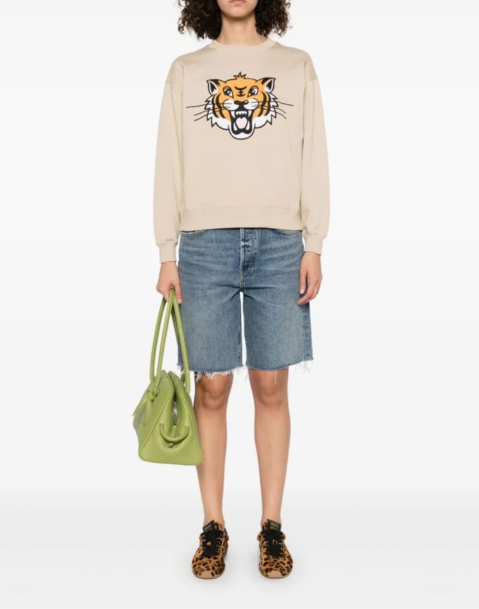 Happy Tiger Logo Sweatshirt