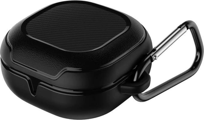 Armor Galaxy Buds Black Case/Hoesje/Bescherming voor de Samsung Galaxy Buds 2/Pro/Live