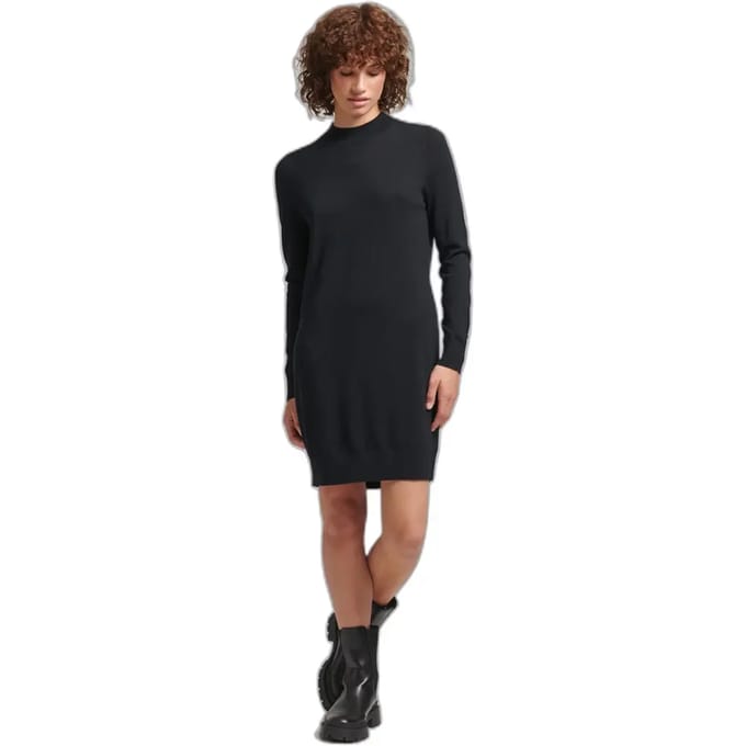 Merino gebreide damesjurk Superdry