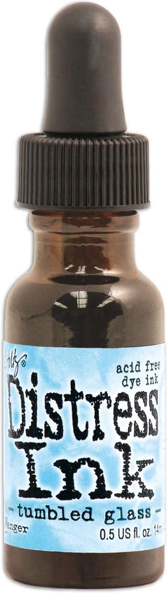 Ranger Distress Re- Inker 14 ml - tumbled glass