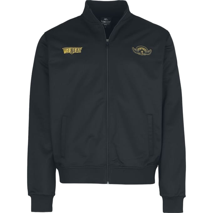 Volbeat Trainingsjas - Soccer Trackjacket - S tot 5XL - voor Mannen - zwart