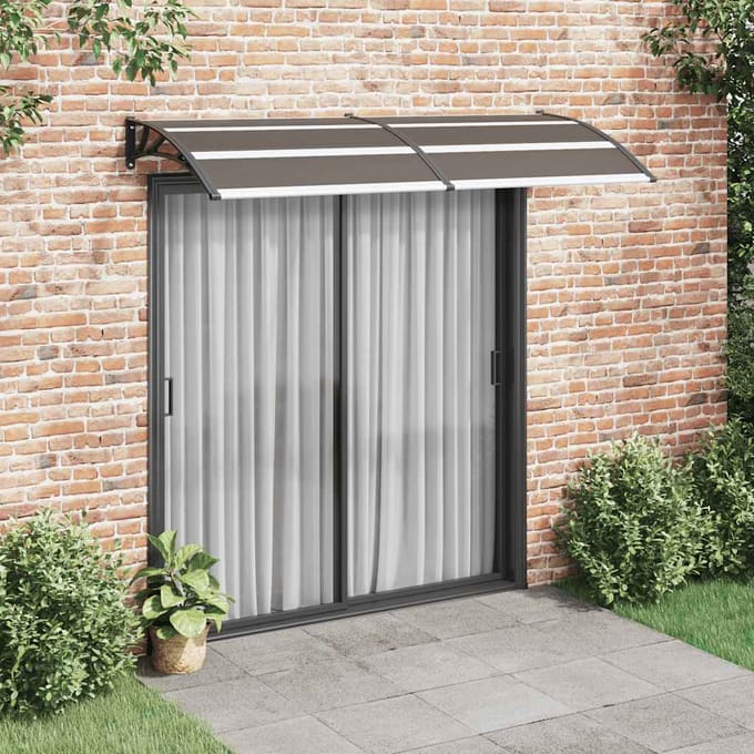 vidaXL - Deurluifel - 240x100 - cm - PC - zwart
