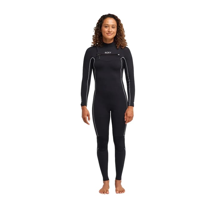 2026 Roxy Dames Elite Xtra Stretch 4/3mm Borst Ritssluiting Wetsuit 26