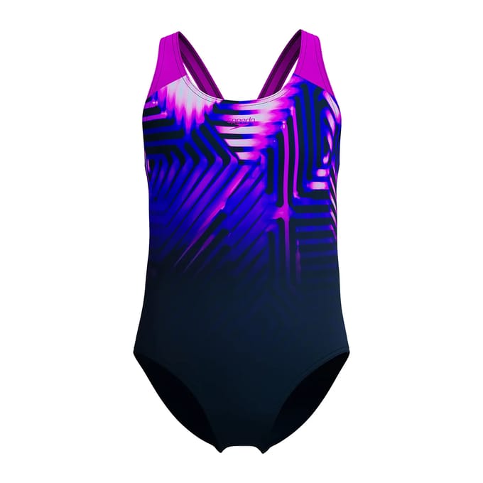 1-delig meisjes zwempak Speedo Splashb
