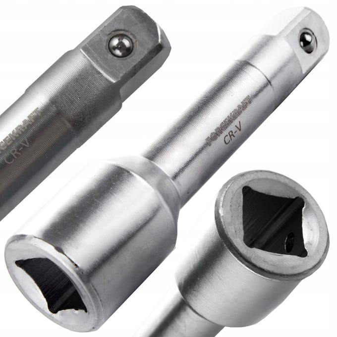 Forcekraft - Verlengstuk - 100mm - 3/4 inch - CrV Staal