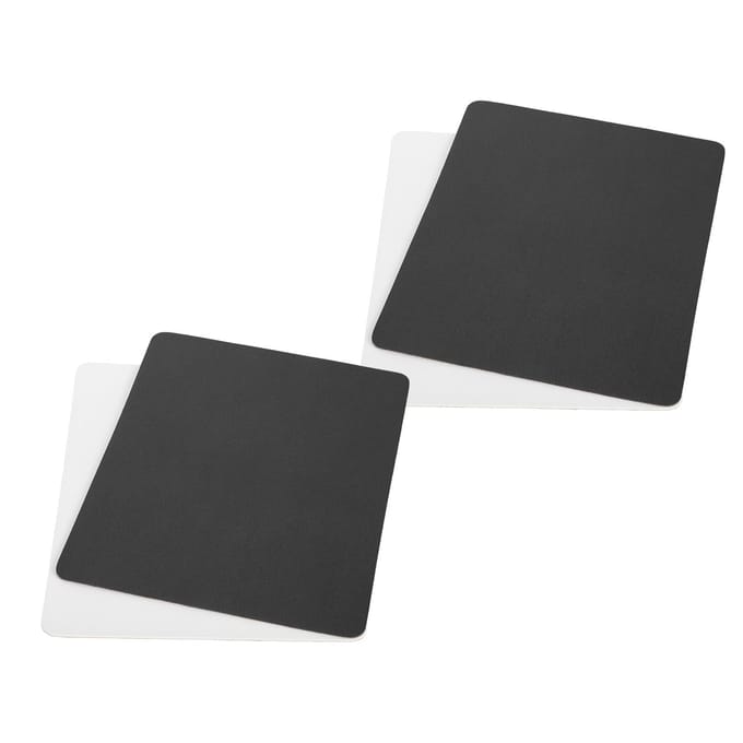 4 stuks Naaimachine Voetpedaalmat Antislip Rubber Naaipedaal Pad Geluidsreductie Naaimachine white