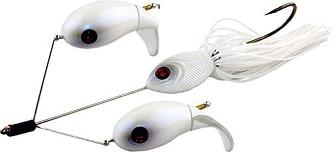 Double Plopper Buzzbait - 5/8 oz, 5,75 inch, Floating topwater kunstaas voor bass