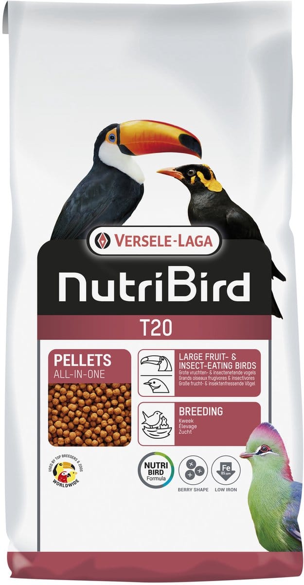 Versele-Laga Nutribird T20 Toekan Kweekvoer - Vogelvoer - 10 kg