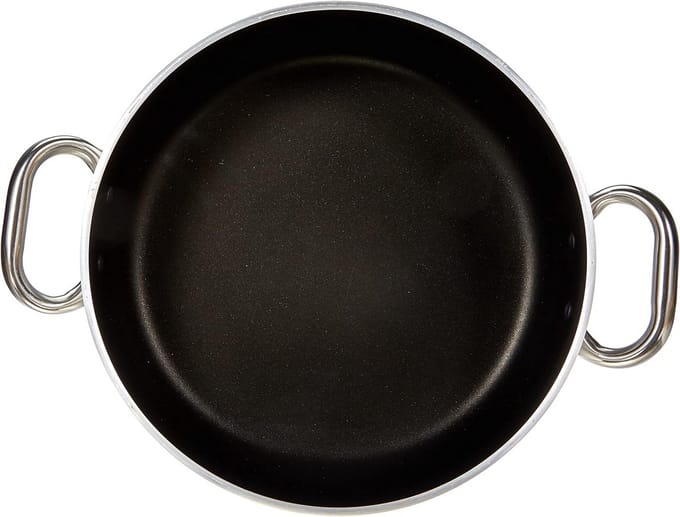 Grote Platte Braadpan met Twee Handvatten 36 cm