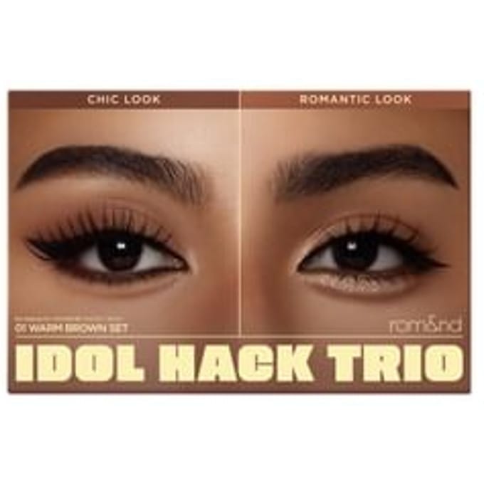 romand - Idol Hack Trio Set - 2 Types #01 Warm Brown Set