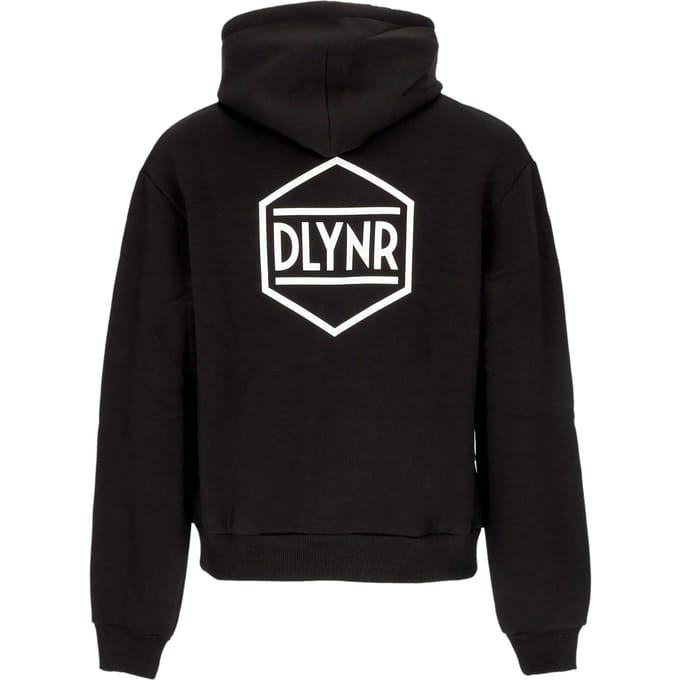 Herenhoodie Logo Back Hoodie Zwart