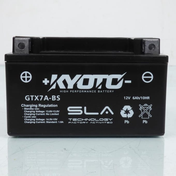 Batterie SLA Kyoto pour Scooter Sym 100 Cinderella 1999 à 2001 Neuf