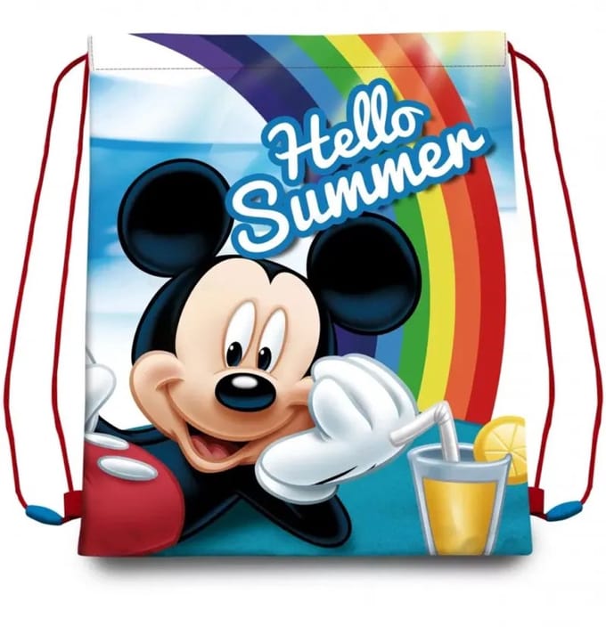 Mickey Mouse gymtas / zwemtas 40cm Hello summer
