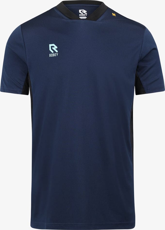 Robey Playmaker Shirt Korte Mouw Kinderen - Marine | Maat: 128