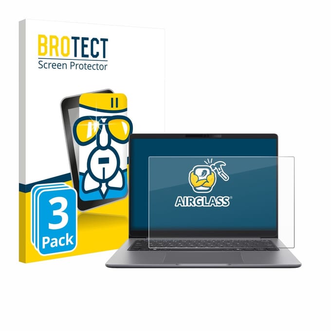Screenprotector 3 Stuks voor ASUS ExpertBook P5 G2 Beschermglas transparant