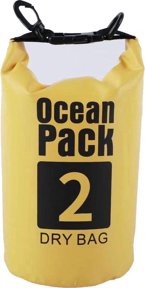 Nixnix® - Waterdichte Tas - Dry bag - 2L - Geel - Ocean Pack
