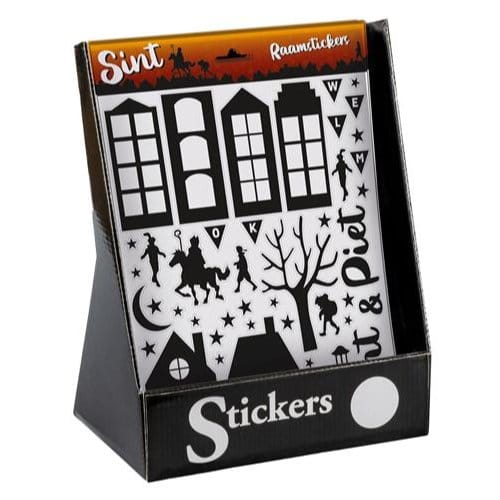 Sinterklaas raamsticker a4 - vel