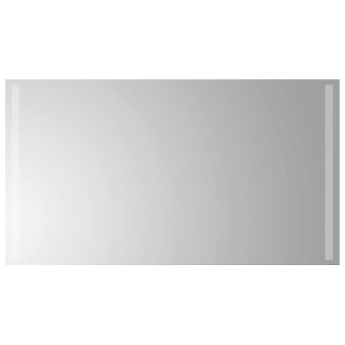 vidaXL - Badkamerspiegel - LED - 90x50 - cm