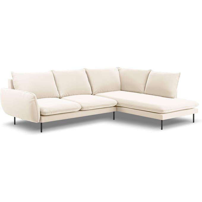 Hoekbank Vienna rechts velvet | Cosmopolitan Design